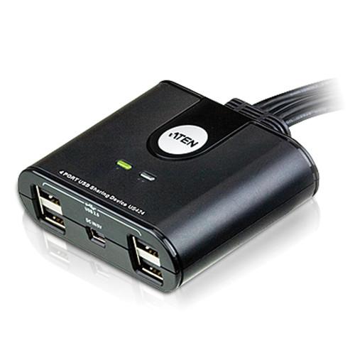 ATEN US424 4-Port USB Peripheral Sharing