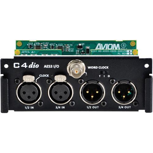 Aviom C4dio Digital Input Output Card