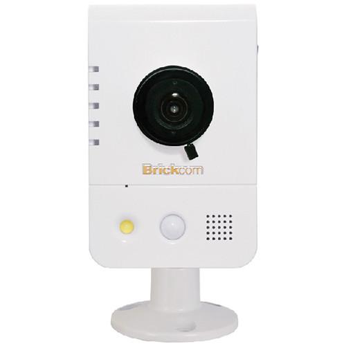 Brickcom CB-500A Series 5MP Full HD Indoor Compact Cube Network Camera with Wi-Fi, 2-Way Audio, & 4.05mm Fixed Lens