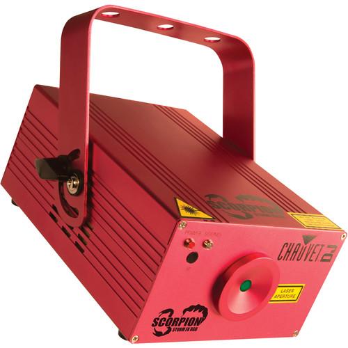 CHAUVET DJ Scorpion Storm FX RGB Tri-Color Laser with Wireless Remote