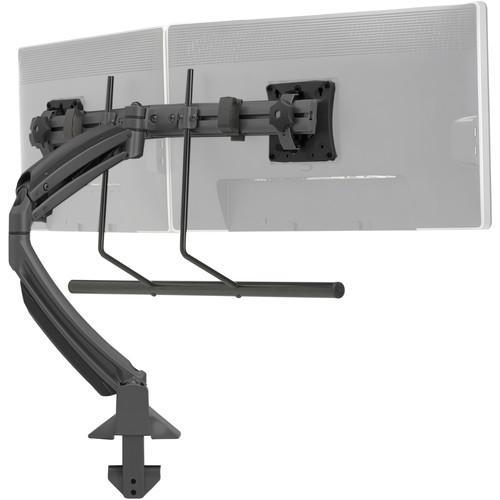 Chief Kontour K1D Dynamic Desk Clamp Mount with Dual Monitor Array