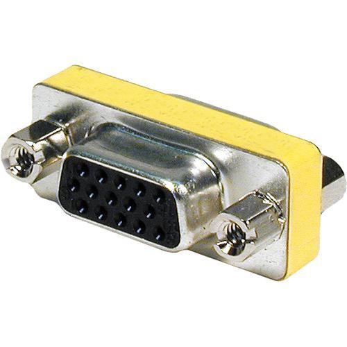 Comprehensive HD15J-J Female HD-15 VGA to Female HD-15 VGA Adapter