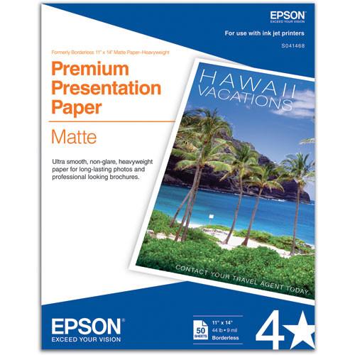 Epson Premium Presentation Paper Matte