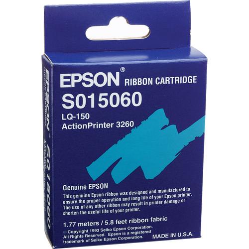 Epson S015060 Black Fabric Ribbon Cartridge for ActionPrinter-3260