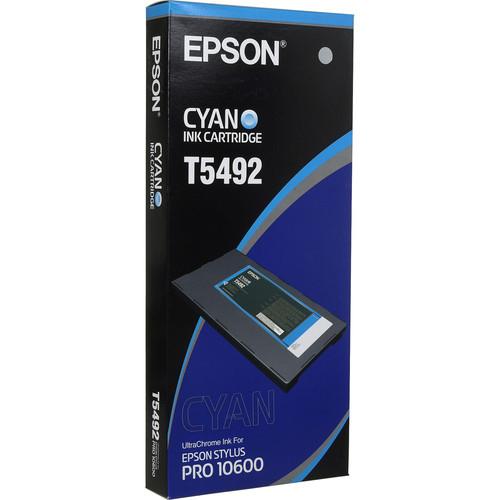 Epson UltraChrome, Cyan Ink Cartridge for Epson Stylus Pro 10600 Printer