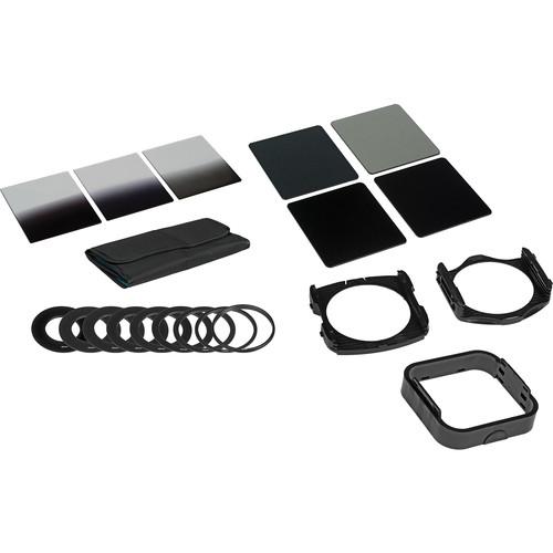 General Brand 84mm Solid & Graduated Neutral Density 7 Filter Kit with Adapter Rings