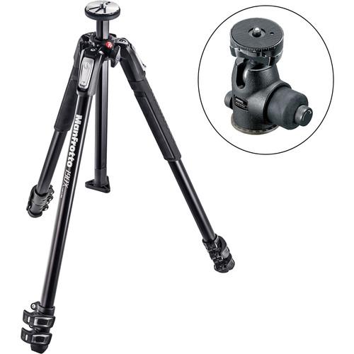 Manfrotto MT190X3 Aluminum Tripod with 468MG Hydrostatic Ball Head