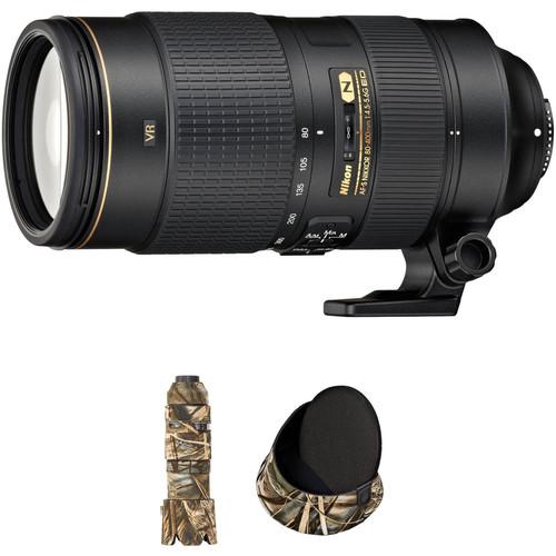 Nikon AF-S NIKKOR 80-400mm f 4.5-5.6G ED VR Lens with LensCoat Kit