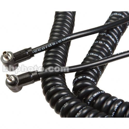 Paramount V-16C Flash Sync Cord - Vivitar to PC Male - Coiled - 55" to 16