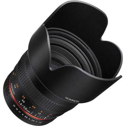 Rokinon 50mm f 1.4 AS IF UMC Lens for Nikon F Mount
