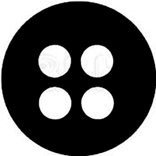 Rosco Standard Steel Gobo #7742 - Split Four - Size E 37.5mm