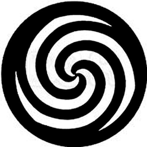 Rosco Standard Steel Gobo #7761 - Spiral - Size A 100mm