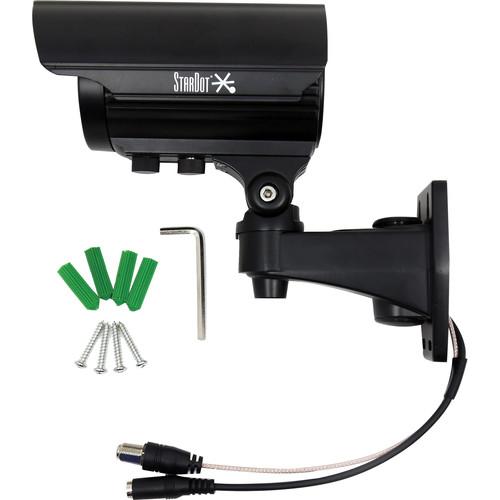 STARDOT SDHM200W-B NetCam SCM DTV 2MP 1080p MCLDC Bullet Camera with 3.5 to 10mm Lens