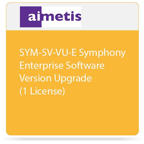 aimetis SYM-SV-VU-E Symphony Enterprise Software Version Upgrade