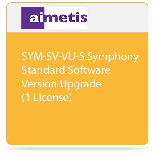 aimetis SYM-SV-VU-S Symphony Standard Software Version Upgrade