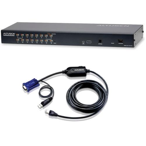 ATEN 16-Port KVM over IP Switch with Cables