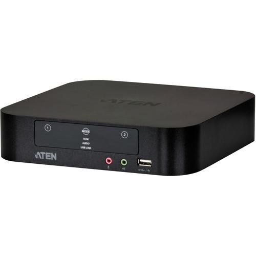 ATEN CS1942 2-Port USB 2.0 Dual View Mini DisplayPort KVMP Switch