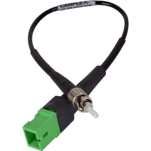 Camplex APC SC Female to UPC ST Male Singlemode Fiber Tactical Adapter Cable