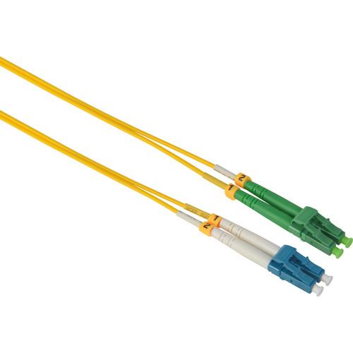 Camplex Duplex APC LC to UPC LC Singlemode 9u 125u Fiber Optic Patch Cable