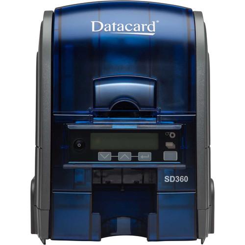 DATACARD SD360 Dual-Sided ID Card Printer with JIS Magnetic Stripe Encoder and OpenCard Support