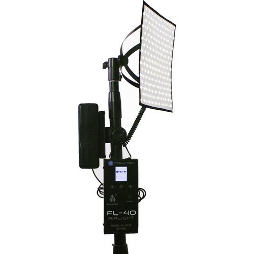 Intellytech Socanland FL-40 Airlight Bi-Color 10x10" LED Panel Kit with Anton Bauer Battery Plate