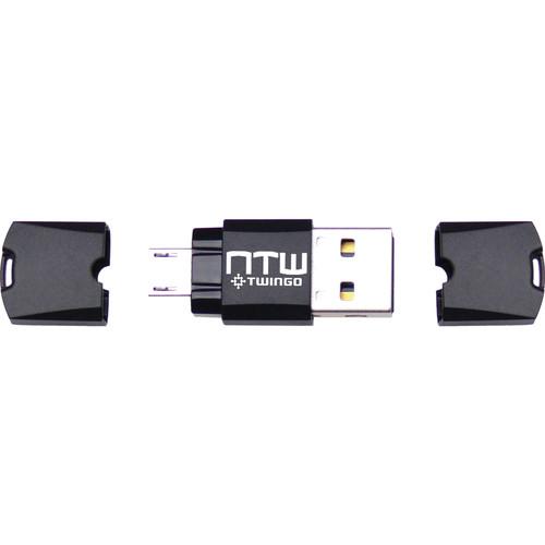 NTW Twingo OTG-Dual USB Swappable MicroSD Card Reader
