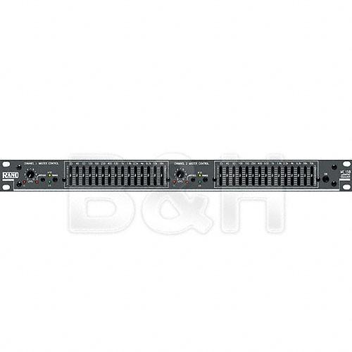 Rane Commercial ME-15S Dual Channel 15-Band MicroGraphic Equalizer