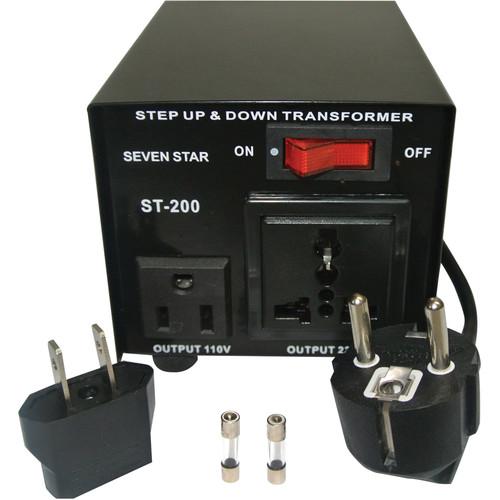 Sevenstar ST-200 Step Up Step Down Transformer