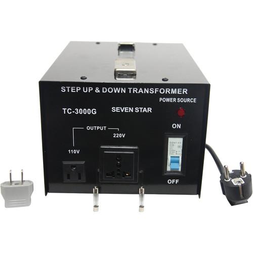 Sevenstar TC-3000 Step Up Step Down Transformer