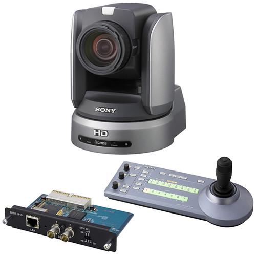 Sony BRC-H900 1 2" HD 3CMOS Remote PTZ Camera with IP Control Card and IP Remote Controller
