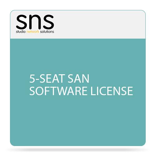 Studio Network Solutions 5-Seat SAN Software License