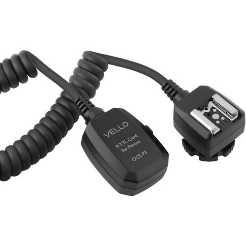 Vello Off-Camera TTL Flash Cord for Pentax Cameras