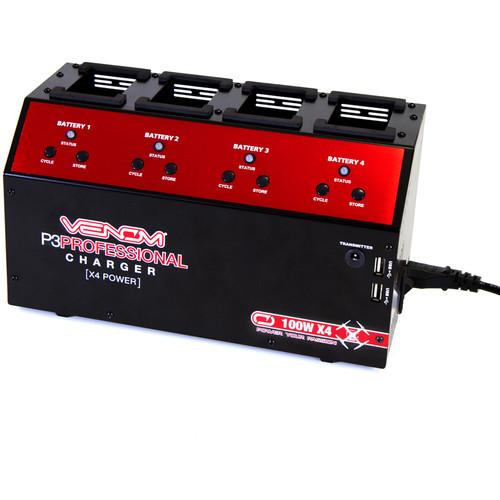 Venom Group 4-Bay Battery Charger for