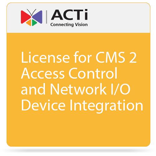 ACTi License for CMS 2 Access Control and Network I O Device Integration