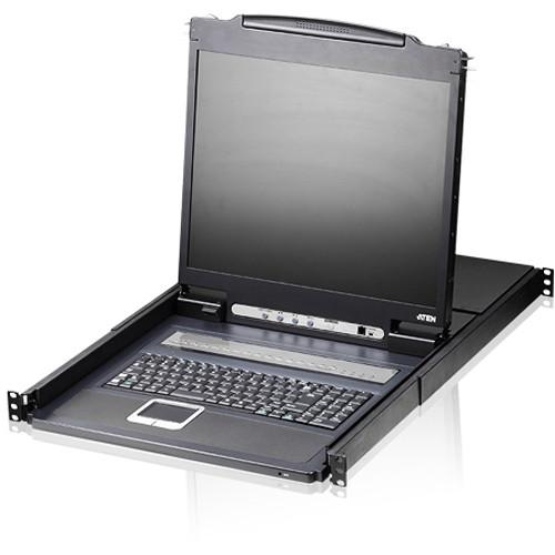 ATEN 19" 8-Port LCD USB KVM Switch