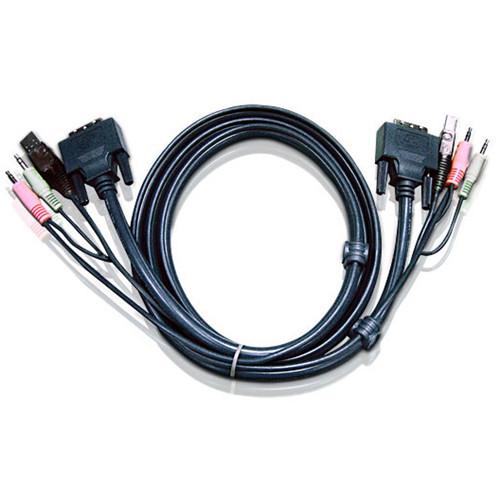 ATEN 2L-7D02U USB DVI-D Single Link KVM Cable