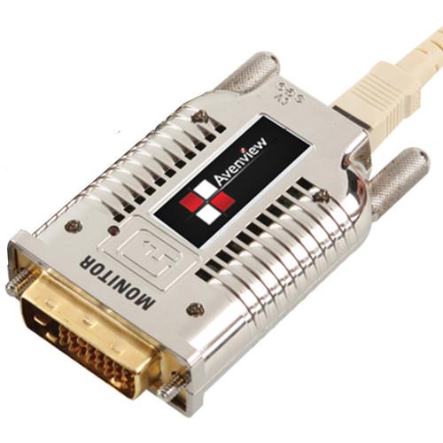 Avenview DVI Extender over Fiber with EMI Shielding