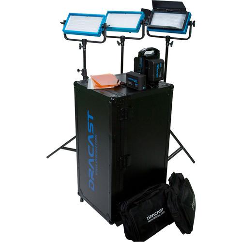 Dracast Location Plus 3-Light Kit