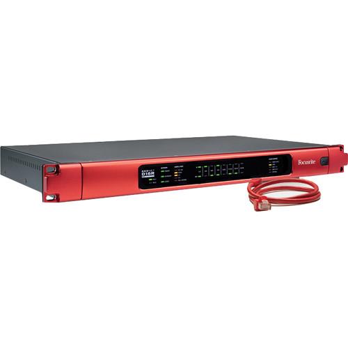 Focusrite RedNet D16R 16-channel AES3 I O for Dante Audio over IP Networks