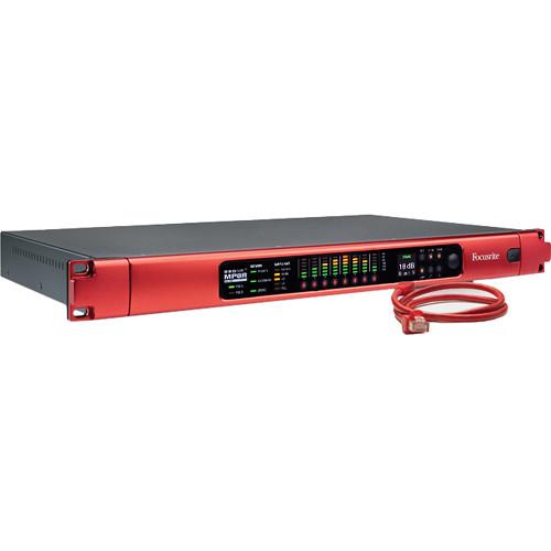 Focusrite RedNet MP8R 8-Channel Remote-Controlled Mic Pre and A D for Dante