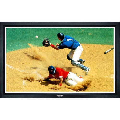 GrandView LF-PU112HWB7B Prestige 55 x 98" Fixed Frame Projection Screen
