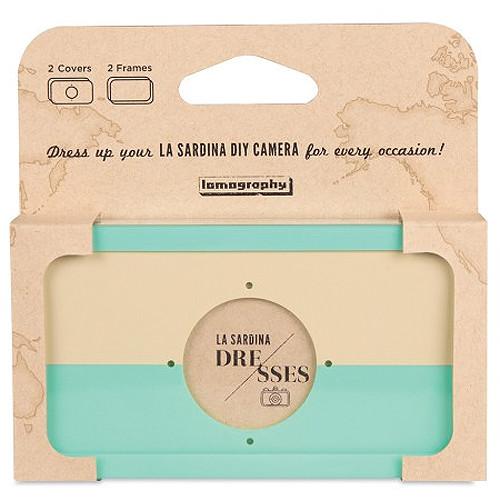Lomography La Sardina Dress Sand and Seafoam Camera Covering