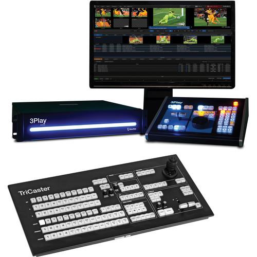 NewTek Live Sports 460 Solution: TriCaster 460 & 3Play 440