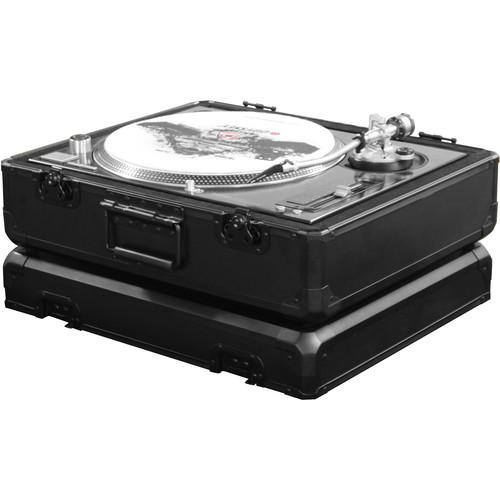 Odyssey Innovative Designs Black Krom Series K1200BL Turntable Carrying Case
