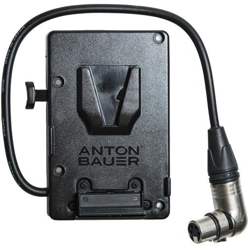 Paralinx V-Mount Battery Plate with Right-Angled 4-Pin XLR Power Cable
