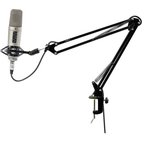 Pyle Pro Suspension Boom Scissor Microphone Stand