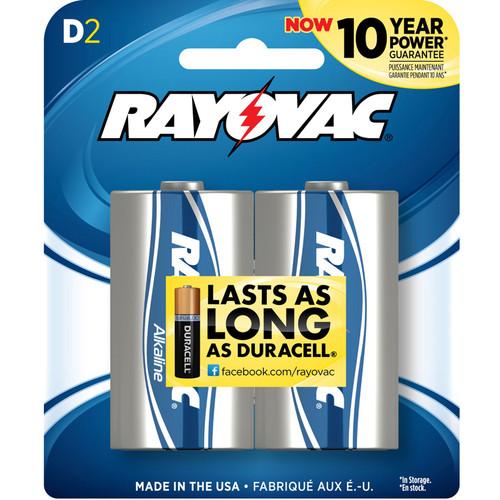 RAYOVAC D Alkaline Battery