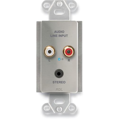 RDL Active Single-Pair Sender Module with Mini-Jack & Stereo RCA Input