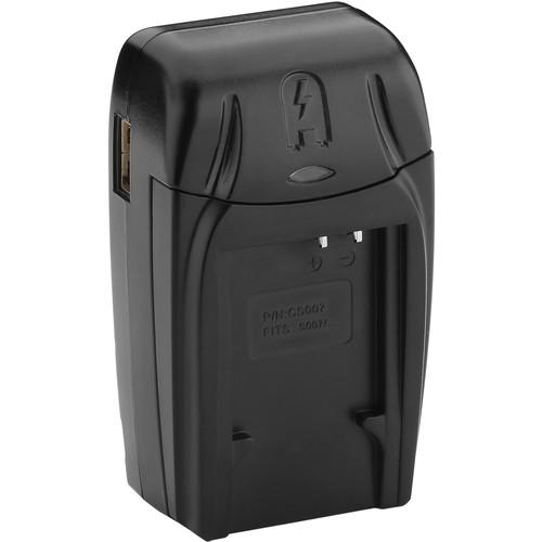 Watson Compact AC DC Charger Kit with Battery Adapter Plate for CGA-S007