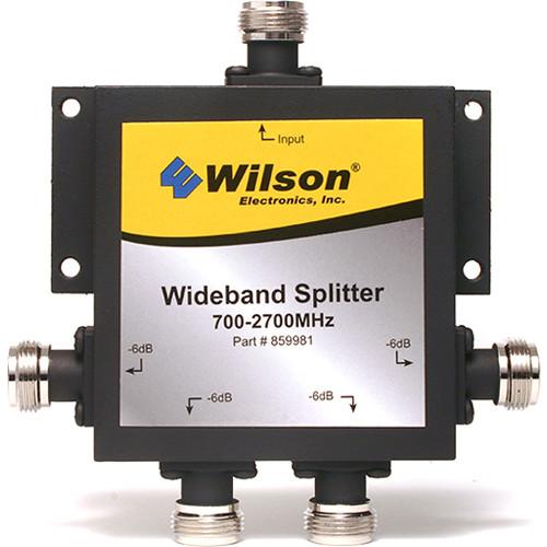 Wilson Electronics 4-Way Splitter with N-Female Connectors, Wilson, Electronics, 4-Way, Splitter, with, N-Female, Connectors